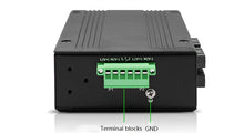 Load image into Gallery viewer, UOTEK 4 Ports 10/100M RJ45 2 Layer Unmanaged Industrial Ethernet Switch 4 Fiber SC DIN-Rail UT-60008F-4T4SC-MNF
