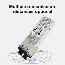 Load image into Gallery viewer, ONTi 10G BIDI SM SC WDM SFP+ Module 1270/1330nm Single Mode 10-60KM Fiber Optic Module Compatible with Cisco ...Etc Switch
