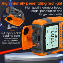 Load image into Gallery viewer, COMPTYCO AUA-M50 Mini OPM 4 in 1 Multifunction Optical Power Meter Visual Fault Locator Network Cable Test optical fiber tester
