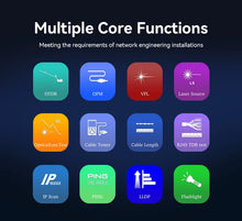 Load image into Gallery viewer, NOYAFA NF-983 OTDR 12 in 1 Multifunctional Optical Fiber Tester 1310/1550nm Time-domain Reflectometer TDR RJ45 Cables 26dB/24dB
