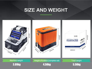 Signal Fire Ai9 Ai8C Ai5 Ai6A Ai10A Ai20 Ai30 Signal Fire Multi-language Optical Fiber Fusion Splicing Machine
