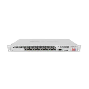 Mikrotik CCR1016-12G/CCR1036-12G-4S/CCR1036-12G-4S-EM Industrial Gigabit Optical Fiber ROS Cloud Router, 12 x Gigabit Ethernet