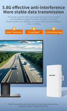 Load image into Gallery viewer, COMFAST 300Mbps 5.8Ghz Outdoor Wireless AP Bridge 3KM WiFi CPE Access Point 11dBi Wi-Fi Antenna Nanostation Router 2PCS
