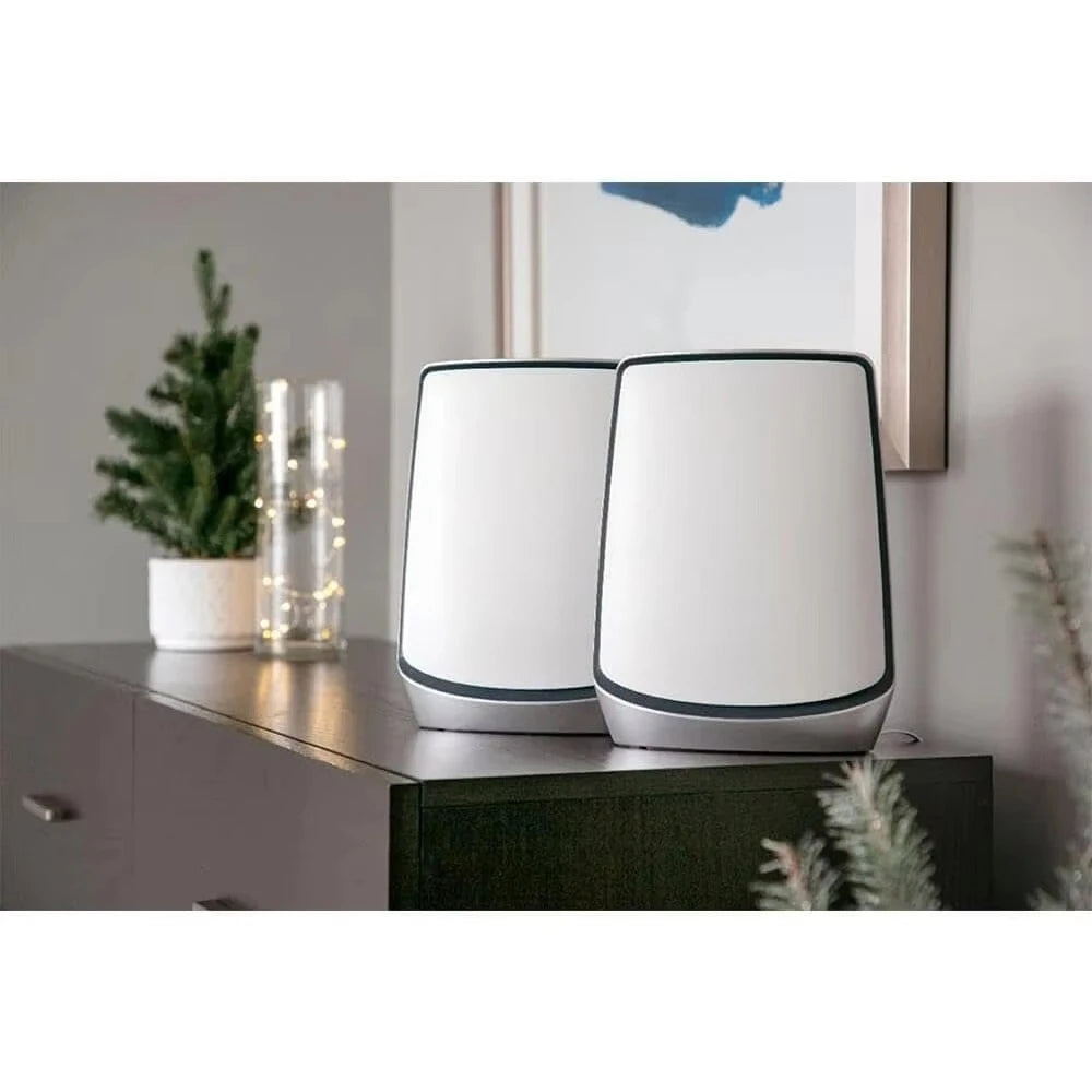 Netgear Orbi Whole Home Tri-band Mesh WiFi 6 System (RBK852) – WiFi Router with 1 Satellite Extender, Coverage up to 5,000 sq