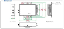 Load image into Gallery viewer, UOTEK 2pcs Fiber Transceiver RS232 RS485 RS422 20KM SC Port RS-232 RS-485 RS-422 to Fibre-optical Converter UT-2577SM+UT-2578SM
