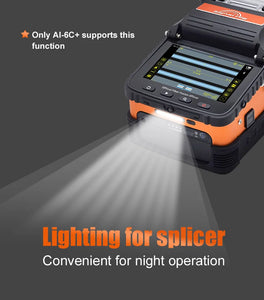 Signal Fire Ai-9 Ai-10A Ai-6C Fiber Fusion Splicer Cable Splicing Machine Fibre Optic Tools Optical Equipment for Fiber Optics