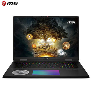 MSI Titan 18 HX Dragon Edition Norse Myth Gaming Laptop 18" UHD 4K Mini LED 120Hz Ultra 9-285HX 96GB 6TB RTX5090