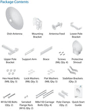 Load image into Gallery viewer, UBIQUITI RD-5G30-LW UISP airMAX RocketDish 5 GHz, 30 dBi LW Antenna Basestation Or Point-to-Point Bridge Or Network Backhaul
