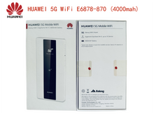 Load image into Gallery viewer, Huawei 5G Mobile Wi-Fi Pro, Mini Pocket WiFi Wireless Charger Router Huawei, Wi-Fi 802.11g, Wi-Fi Supported Frequency: 2.4G and 5G
