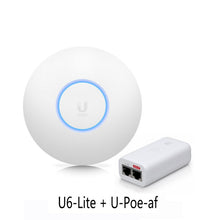 Load image into Gallery viewer, Ubiquiti UniFi U6-Lite U6 Lite Wi-Fi 6 Wireless Access Point WiFi 6 Lite dual-band 2x2 1.5Gbps 5GHz MU-MIMO OFDMA, 2.4GHz MIMO
