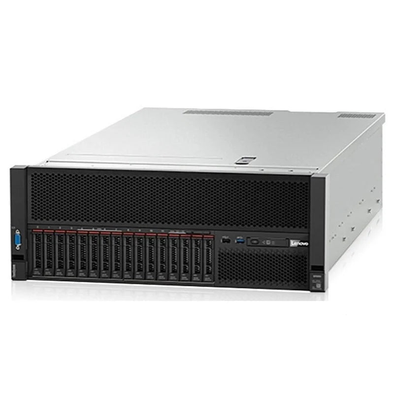 Lenovo Intel Xeon Server SR868 Data Center Computer Cloud Storage Server System Network 4U GPU Server Case Rack 48 DDR4 DIMM Slots