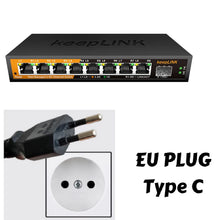 Load image into Gallery viewer, KeepLiNK 8-Port 2.5GbE Managed Ethernet Switch with 1*10Gb SFP+ Uplink LACP Support, High-Speed Connectivity, KP-9000-9XHML-X
