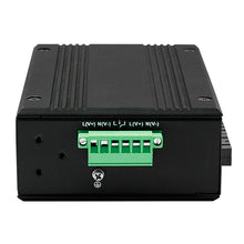 Load image into Gallery viewer, UOTEK 8 Ports 10/100/1000M RJ45 2 Layer Unmanaged Industrial Ethernet Switch DIN-Rail 2 Fiber SFP SC UT-60010G
