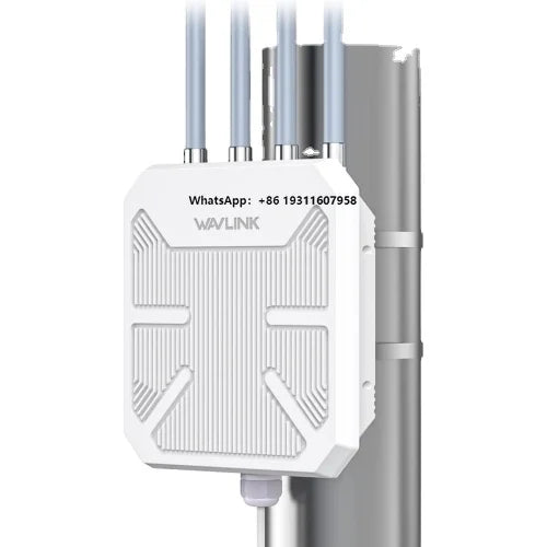 Wavlink Outdoor WiFi Extender AX1800 High Power Outdoor Weatherproof WiFi Range Extender Dual Band 2.4GHz+5GHz 1800Mbps Access Point