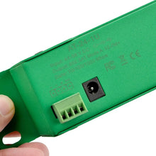 Load image into Gallery viewer, 24Port Gigabit Active PoE Midspan Injectors Switch for 802.3af/at devices like Voip phones WiFi AP&#39;s supports POE, VLAN, 1G switching
