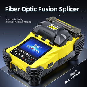 Fusion Splicer A-87S High Quality Fully Automatic Mini Optic Fiber Fusion Splicer Splicing Machine Fiber Optic Tool Set FTTH