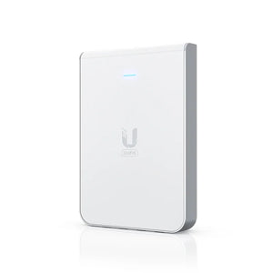 Ubiquiti U6-IW UniFi6 In-Wall AP Wall-mounted WiFi 6, 5.3 Gbps,2.4/5GHz bands Wireless access point with a built-in PoE switch