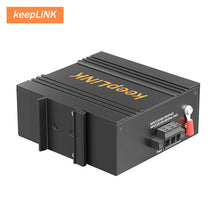 Load image into Gallery viewer, KeepLiNK Industrial 8-Port 10/100 Mbps Ethernet Switch Rugged Metal Housing IP40 DIN-Rail Mount Wide Temperature Range KP-9000-45-8TXm
