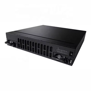 Cisco ISR4351/K9 (3GE,3NIM,2SM,4G FLASH,4G DRAM,IP Base) 200Mbps-400Mbps system throughput, 3WAN/LAN port 3SFP ports, multi-Core CPU