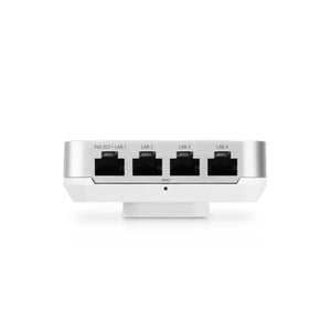 Ubiquiti U6-IW UniFi6 In-Wall AP Wall-mounted WiFi 6, 5.3 Gbps,2.4/5GHz bands Wireless access point with a built-in PoE switch