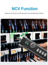 Load image into Gallery viewer, NOYAFA NF-8506 Network Cable Tester Support PING test/IP scan/network port speed Multifunction Cable Tracker finding tool
