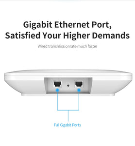 COMFAST CF-E393AX 2200Mbps Wireless Ceiling AP 3*Qualcomm Gigabit LAN&WAN port Chipset Original WiFi Access point Router Hotspot