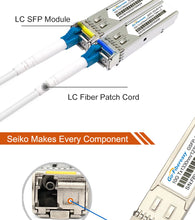 Load image into Gallery viewer, 10Gb BiDi SFP Transceiver Module 10km/20km/40km/60km 10Gbase-BX T1270/R1330nm LC WDM Optical Module For Mikrotik/Huawei Switch
