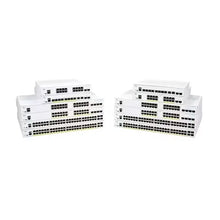 Load image into Gallery viewer, Cisco CBS350 Switch, 48xPoE+ 370W/4xSFP/Managed 48 10/100/1000 PoE+ ports with 370W budget, 4 Gigabit SFP, Rack-mountable CBS350-48P-4G
