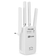 Load image into Gallery viewer, PIXLINK AC05 AC1200 Repeater Wireless WiFi Extender Booster 5G 2.4G Dual-band Network Amplifier Long Range Signal WiFi Router
