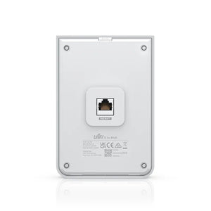 Ubiquiti U6-IW UniFi6 In-Wall AP Wall-mounted WiFi 6, 5.3 Gbps,2.4/5GHz bands Wireless access point with a built-in PoE switch