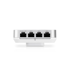 Ubiquiti U6-IW UniFi6 In-Wall AP Wall-mounted WiFi 6, 5.3 Gbps,2.4/5GHz bands Wireless access point with a built-in PoE switch