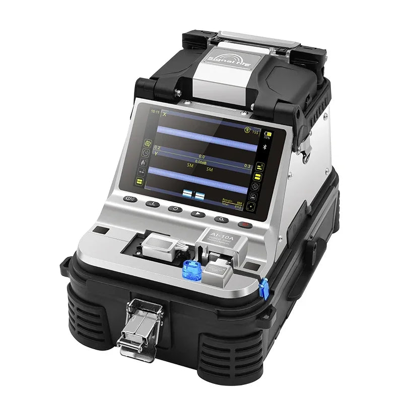 FTTH Splicing Equipment Signal Fire AI-10A AI-7C AI-9 Optical Fiber Fusion Splicer Optic Fiber Cable Automatic Welding Machine