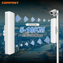 Load image into Gallery viewer, COMFAST CF-E320NV2 Outdoor Long Rang Street Access Point 2.4Ghz + 5.8Ghz Relay Wireless Bridge CPE Wi-Fi

