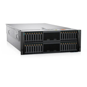 DELL PowerEdge R960 Intel Xeon Gold 6416H 4U Rack Server, 64 DDR5 DIMM slots, 16TB, up to 4800 MT/s, supports stored ECC DDR5 DIMMs