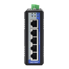 Load image into Gallery viewer, UOTEK 1000M 5 Ports RJ45 Network Gigabit Unmanaged Industrial Ethernet Switch DIN-Rail IP40 Full Half Duplex UT-6405GC
