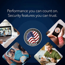 Load image into Gallery viewer, Orbi 970 Series Quad-Band WiFi 7 Mesh Network System (RBE973S), Router + 2 Satellite Extenders, Security Features, Up to 27Gbps
