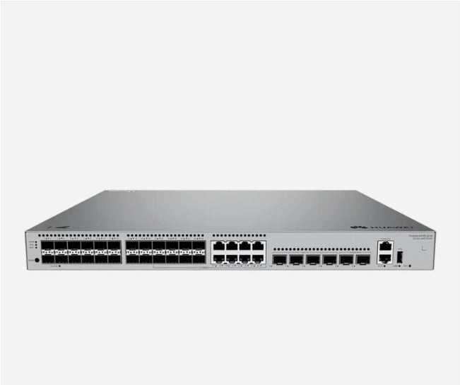 Huawei S530-24ST4XE Layer 3 Managed Switch, 24 x SFP ports of which, 8 x 1Gbps Ports Dual Purpose RJ45 or SFP, 4x 10GE SFP+ ports, 2x 12GE Stack ports