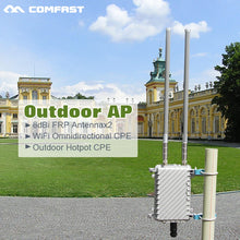 Load image into Gallery viewer, COMFAST CF-WA900 V2 1750Mbps Outdoor WiFi Dual Band High Power Wireless Base Station Broadband Amplifiers OMNI-DIRECTIONAL 3-5KM Long-range Coverage
