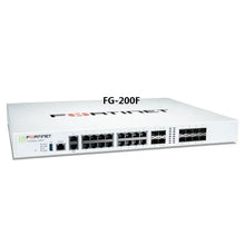 Load image into Gallery viewer, Fortinet Fortigate 200F Security Firewall with 16x GE RJ45 Ports 2x 10 GE SFP+ FortiLink Slots (default) 2x 10 GE SFP+ Slots FG-200F
