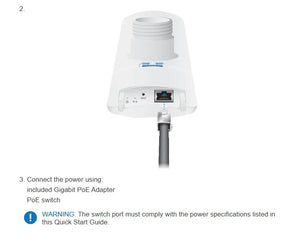Ubiquiti LAP-120 Gigabit 5G built-in 16dBi 120 degrees wireless Access Point coverage wireless Bridge Ubiquiti, indoor/outdoor WiFi AP