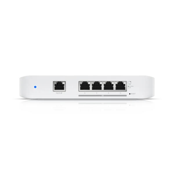 UBIQUITI Unifi USW-Flex-XG Gigabit 5Port Switch 802.3at PoE+input, compact L2 switch supports 10GbE speeds, powered with PoE/5V USB-C