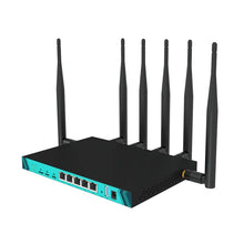 Load image into Gallery viewer, High-Power 1200Mbps Gigabit LTE 3G4G Router Dual Sim 4G Bonding Router Rj45 Ethernet Port Lte Mobile Broadband
