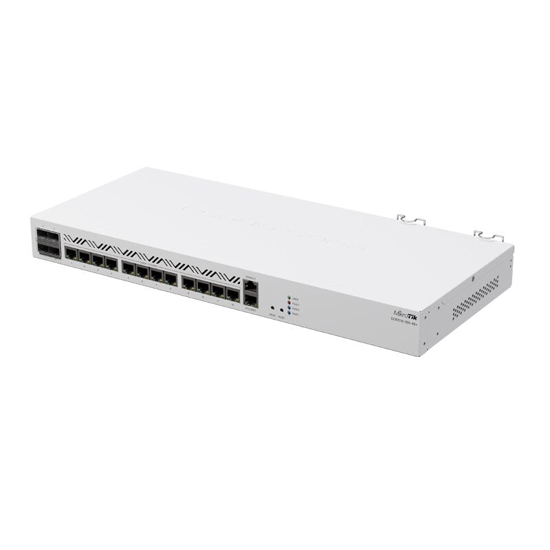Mikrotik CCR2116-12G-4S+ Router 16-core ARM CPU based CCR 36- core CCR, 6x faster BGP performance. Includes an M.2 PCIe slot