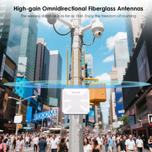 Load image into Gallery viewer, Wavlink WiFi 7 BE5100 Outdoor Long Range Mesh Router Dual Band IP67 HIgh Speed Waterproof &amp; Dustproof 8dBi High-Gain Antennas
