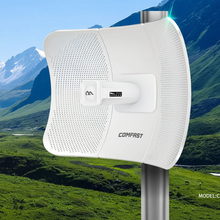 Load image into Gallery viewer, COMFAST Outdoor Access Point 900Mbps Long Range CPE 5GHz Wireless Bridge 23dBi 11-25km Repeater Signal Extender
