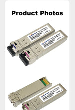 Load image into Gallery viewer, SFP 10Gb BiDi LC WDM Module 10km/20km/40km~100km Tx1270/Rx1330nm SFP+ Transceiver Compatible with Cisco/Miktotik Switch
