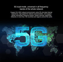 Load image into Gallery viewer, Unlocked Original ZTE MU5120 Portable 5G WiFi Most Powerful 5G Hotspot MU5120 5G Mobile WiFi6, 10000mAh ultra Large Battery Capacity
