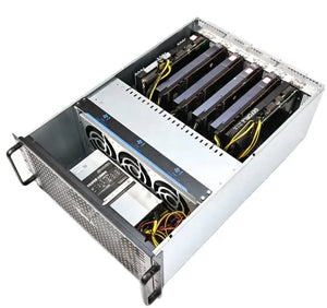 High quality ALEO server case X98 X99 E5 IDC Data Center for Aleo home CPU 2696 2698 2699 v4 GPU RTX 3060 3070 3080 Gold psu 3000W