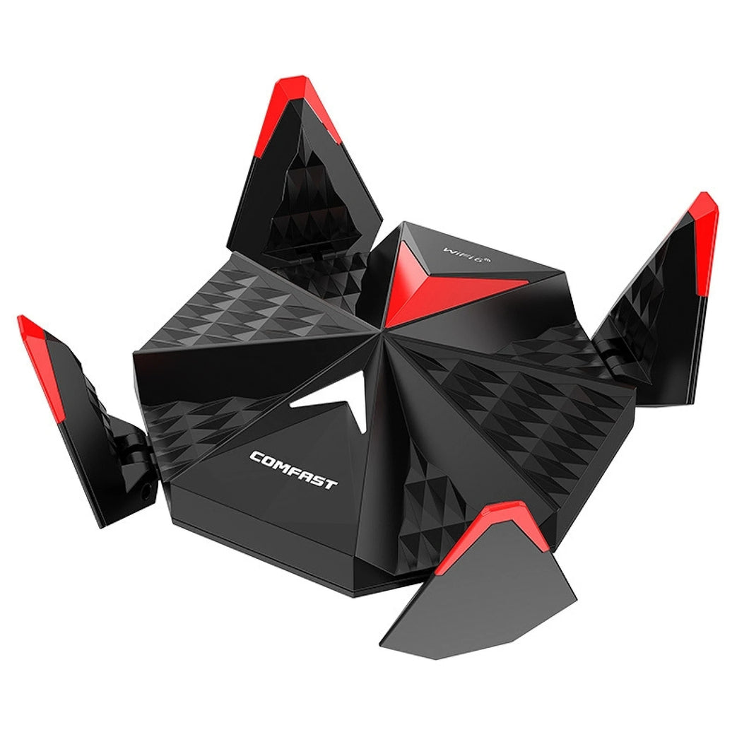 COMFAST CF-977AX Fengwu gaming network card Wifi Router Tri-Band Gigabit 5374Mbps Wifi6 Wireless Router Repeater Signal Booster