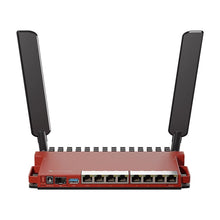 Load image into Gallery viewer, MikroTik L009UiGS-2HaxD-IN  Dual-core wireless router 2.5G, 8× 10/100/1000 Ethernet ports, 1× 1G Ethernet port with PoE-out
